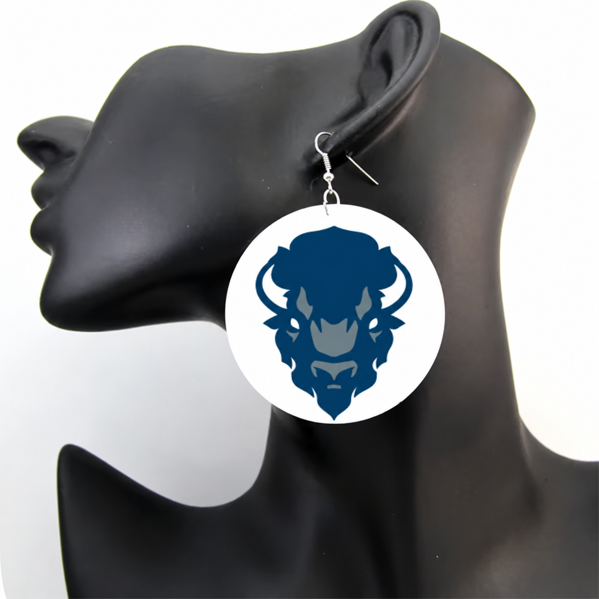 Bison Earrings