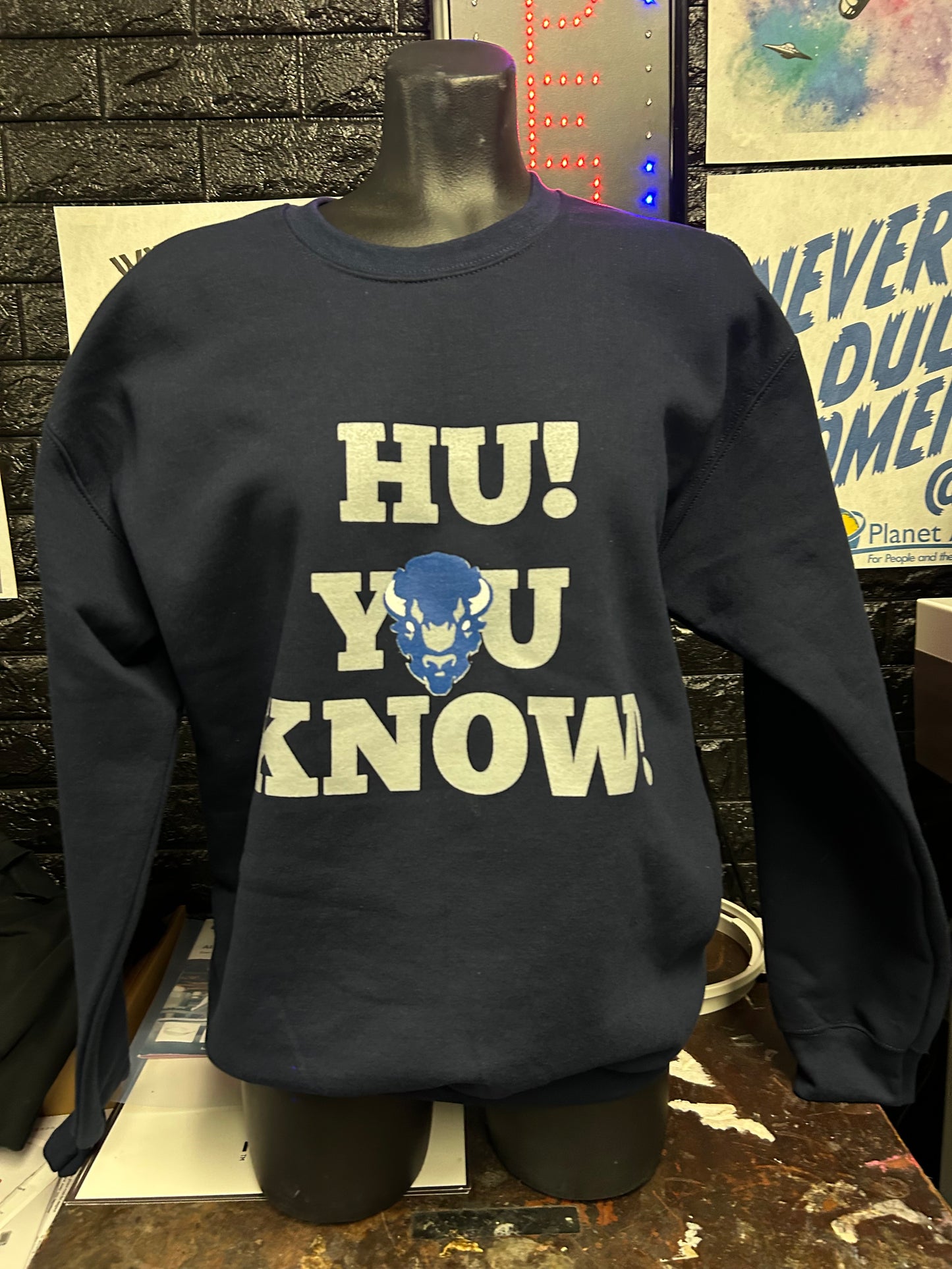 HU You Know! Sweatshirt Unisex