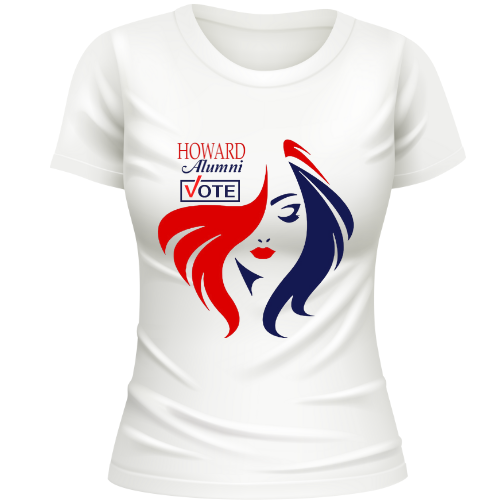 Clearance: Howard Alumni Vote Women&#39;s Shirt