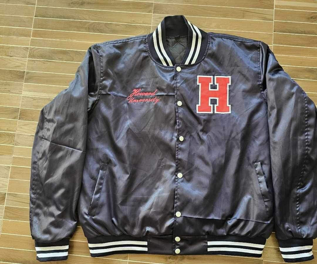 HU Letterman Satin Jacket