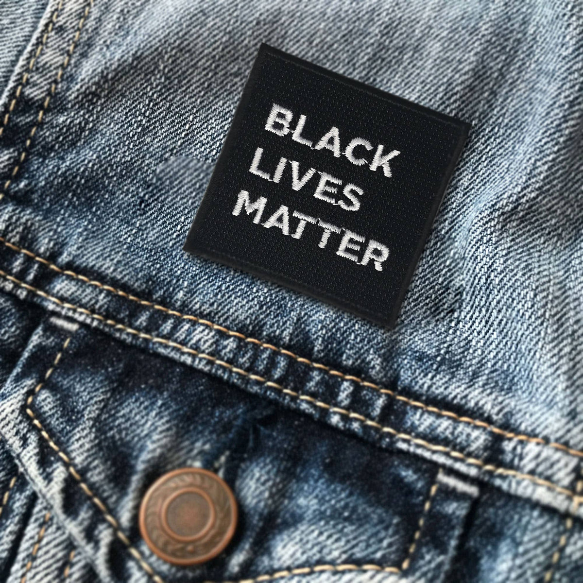 Black Lives Matter (BLM) Iron On Patch