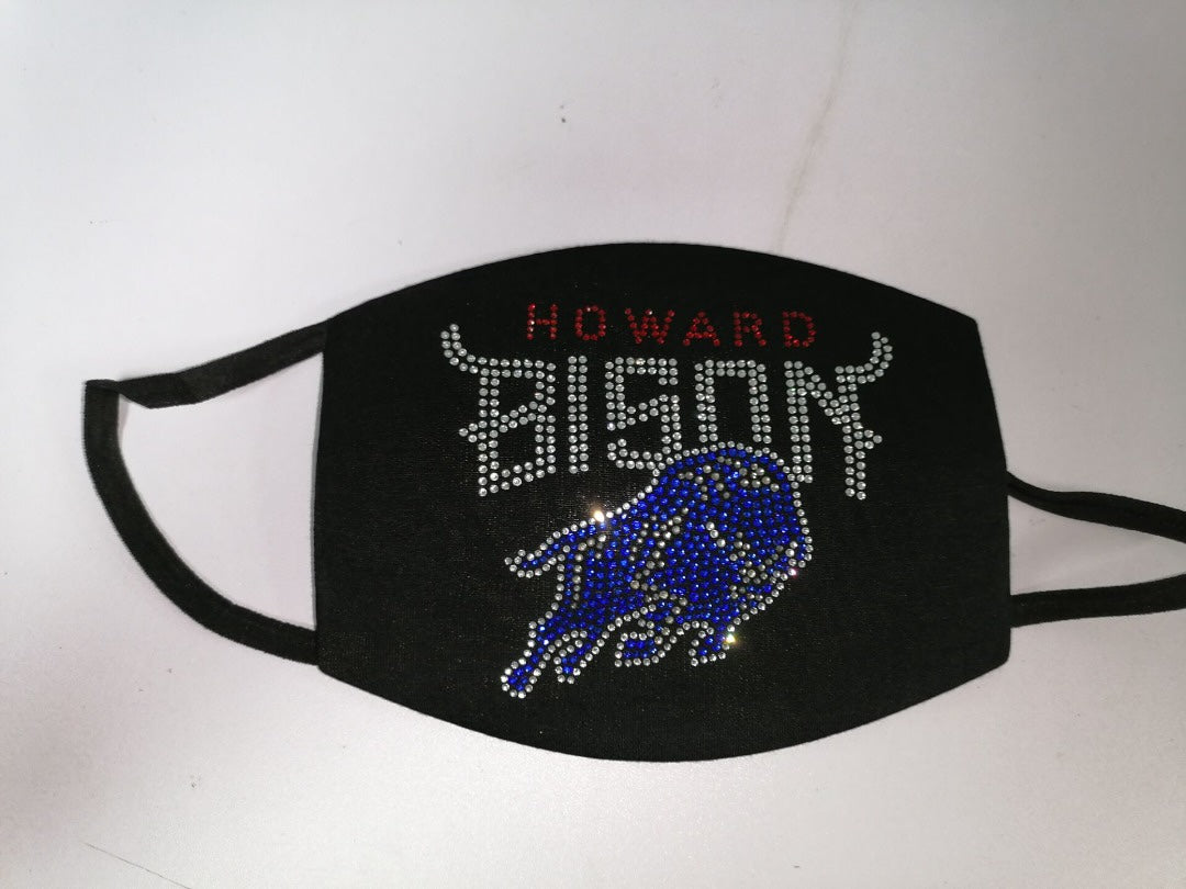 Bison Bling Face Mask