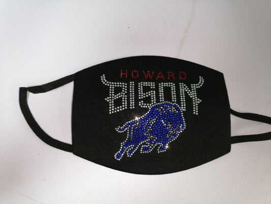 Bison Bling Face Mask
