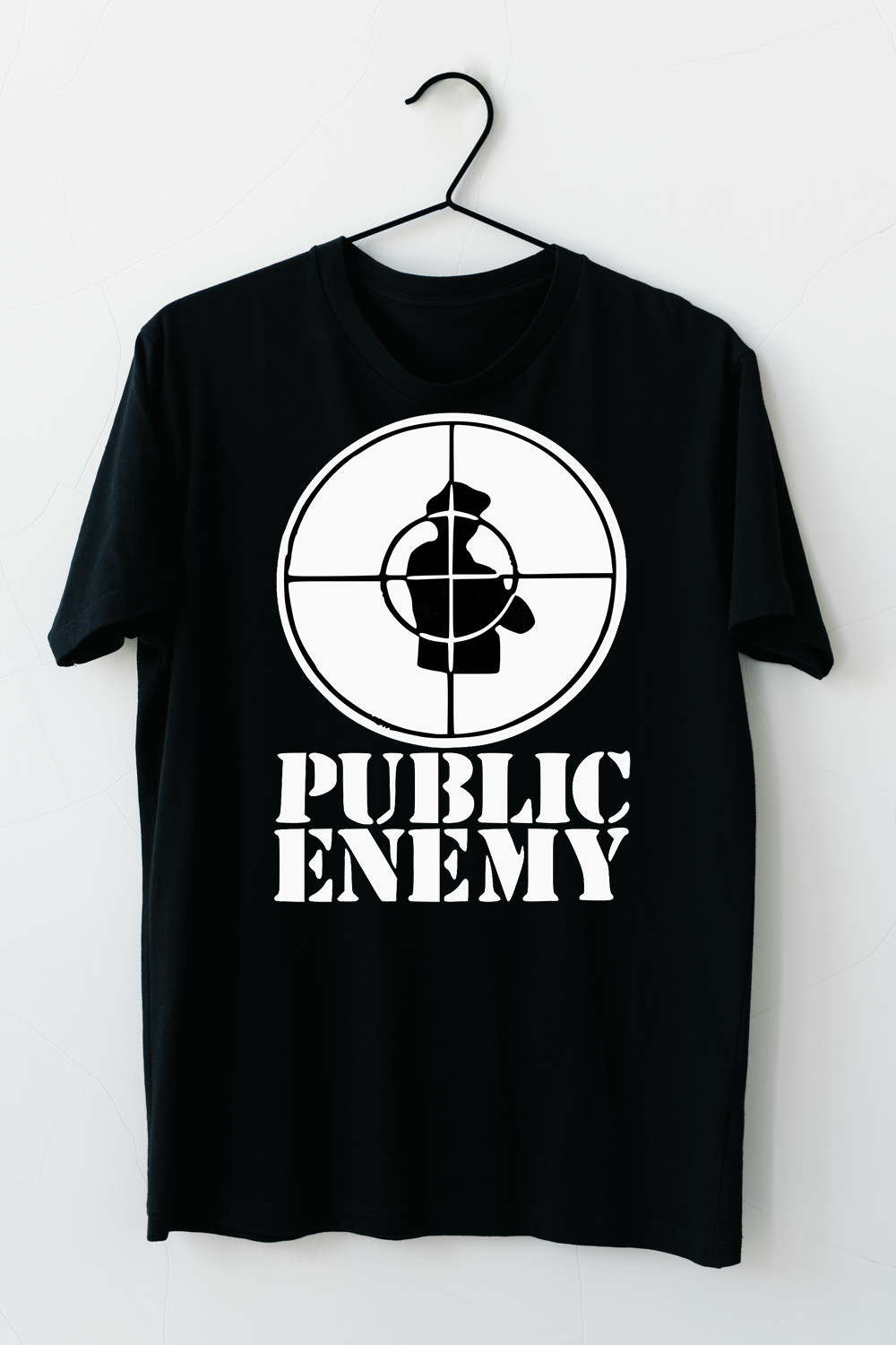 T-Shirt ng Pampublikong Kaaway, Rebel Streetwear, Chuck D, Hiphop, 80s