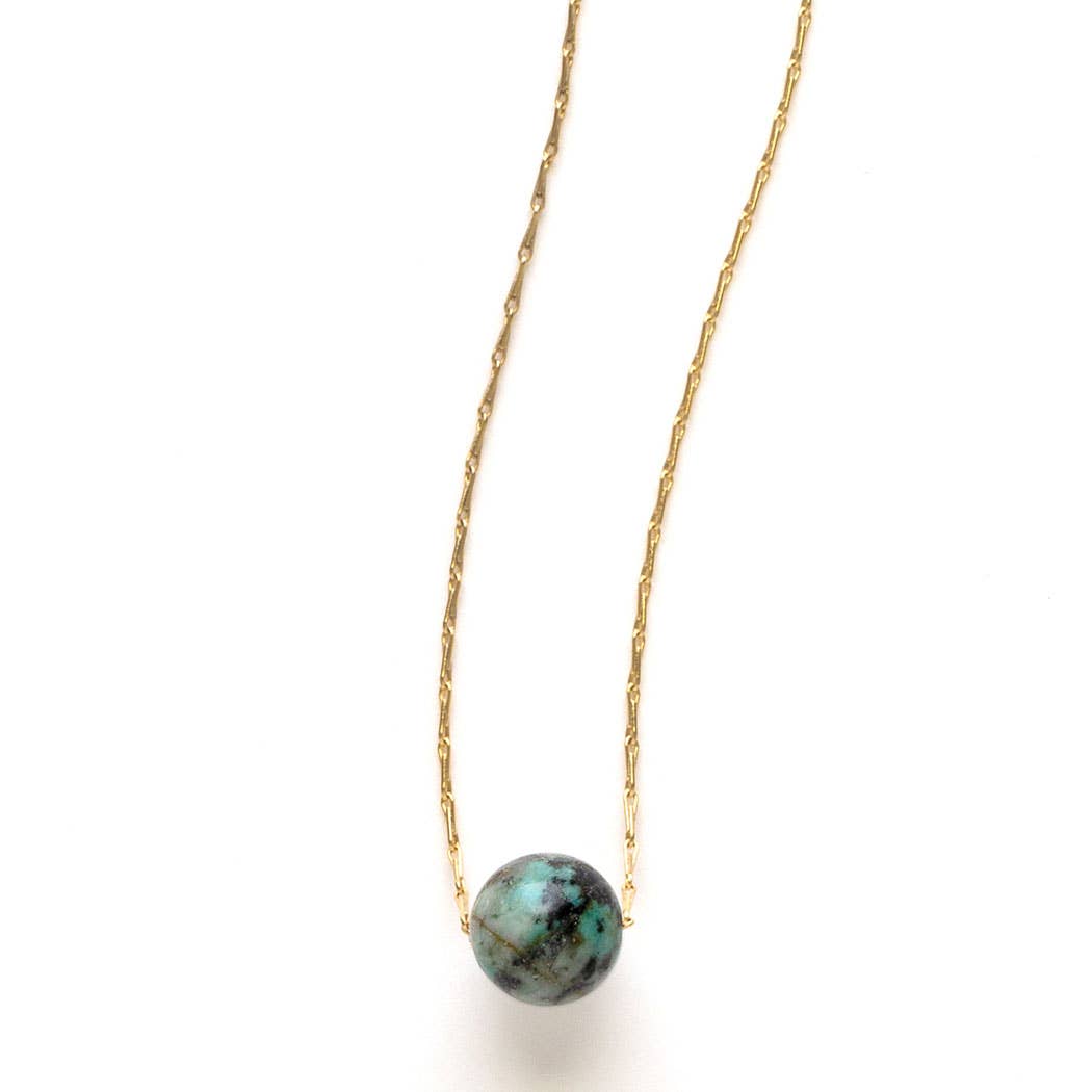 African Turquoise Necklace