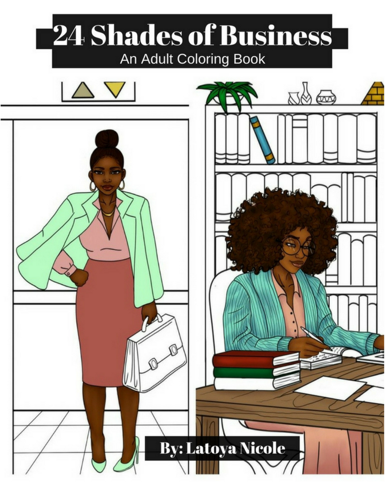 Shades of Business: An Adult Coloring Book