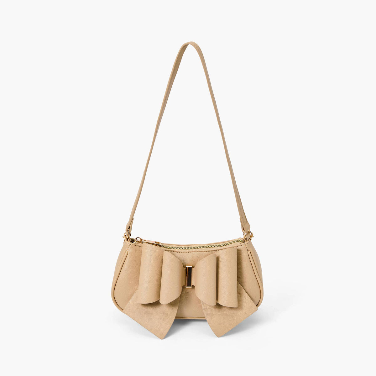 Willow Bow Baguette Shoulder Bag