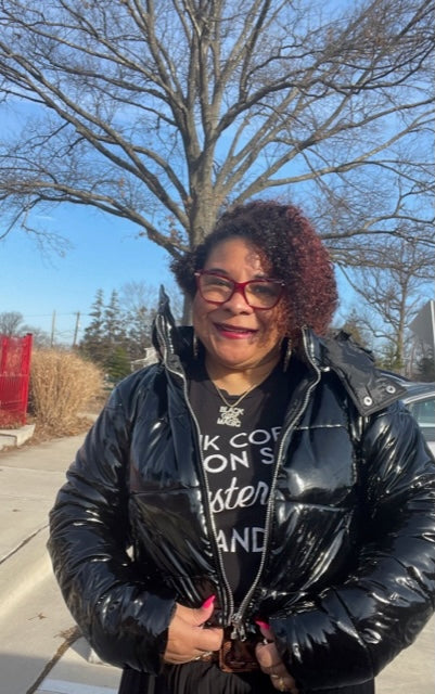 ግልጽነት፡ ከርክም Puffer ጃኬት