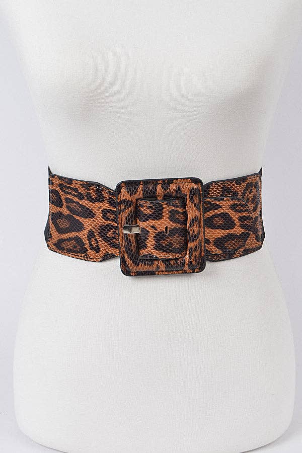 Leopard Belt