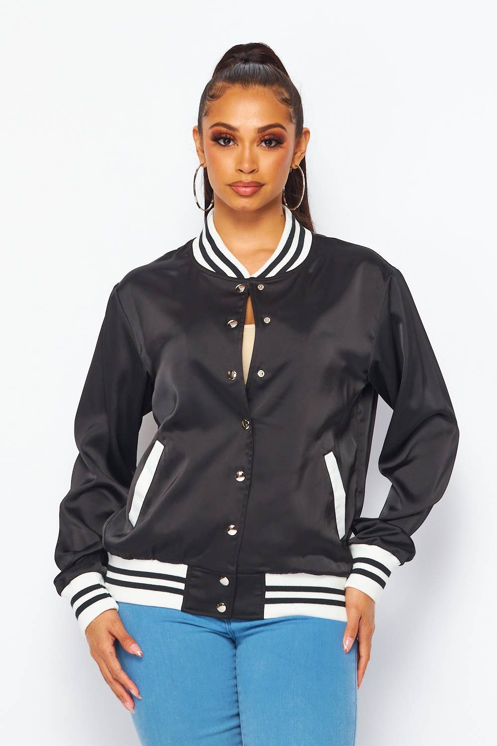 CLEARANCE: Too Blessed Varsity Bomber Jacket