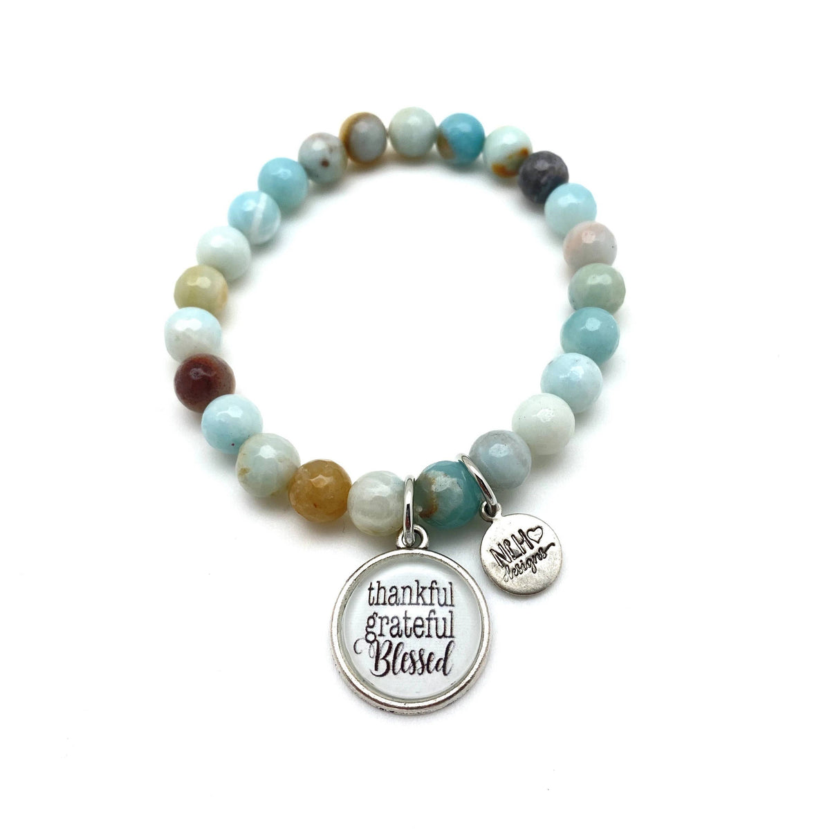 CLEARANCE: Thankful Grateful Blessed Bracelet